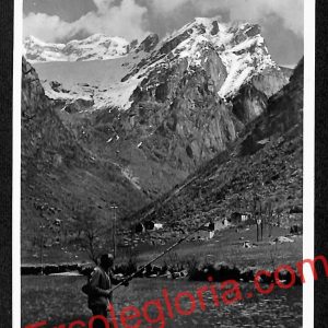 ai7172 - CARTOLINA D' EPOCA - Sondrio Provincia - San Martino - Val Masino