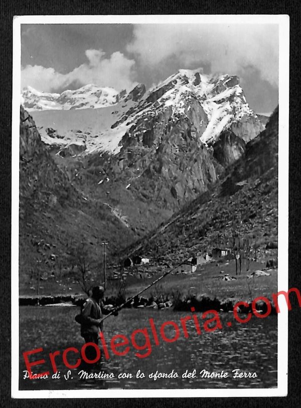 ai7172 - CARTOLINA D' EPOCA - Sondrio Provincia - San Martino - Val Masino