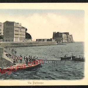 ag9818 - CARTOLINE D'EPOCA - Napoli Citta - Via Partenope