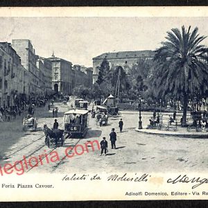 ag9821 - CARTOLINE D'EPOCA - Napoli Citta - Foria Piazza Cavour
