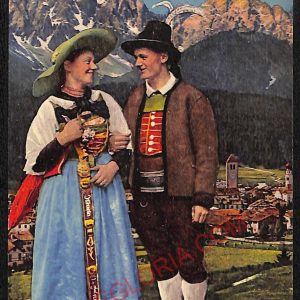 ae4069 - CARTOLINA  D'EPOCA - Bolzano Città - Costumi di Pusteria