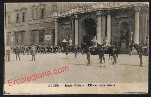 ag9426 - CARTOLINA D'EPOCA - Modena Città - Scuola Militare