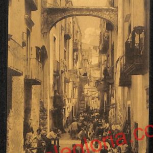 ag9668 - CARTOLINE D'EPOCA - Napoli Città - Via al basso porto