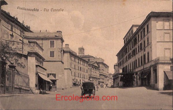 ad8142 - CARTOLINA D'EPOCA - Roma Provincia - Civitavecchia  1924