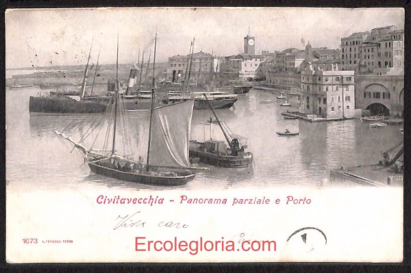 ad8144 - CARTOLINA D'EPOCA - Roma Provincia - Civitavecchia