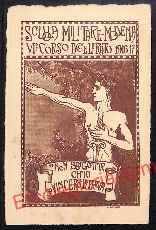 ag9441 - CARTOLINA D'EPOCA - Modena Città - Scuola Militare