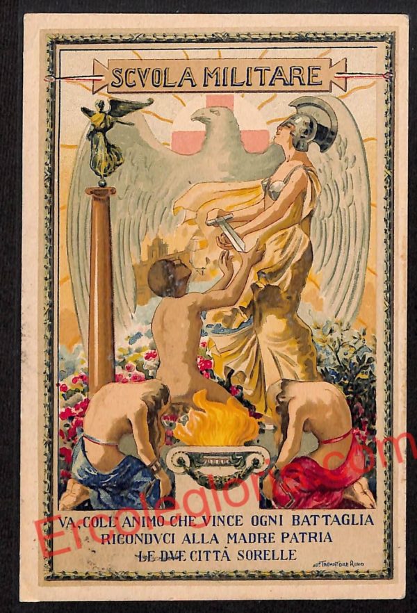 ag9442 - CARTOLINA D'EPOCA - Modena Città - Scuola Militare