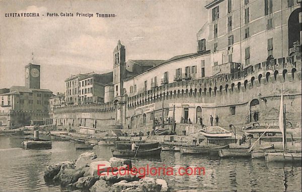 ad8145 - CARTOLINA D'EPOCA - Roma Provincia - Civitavecchia