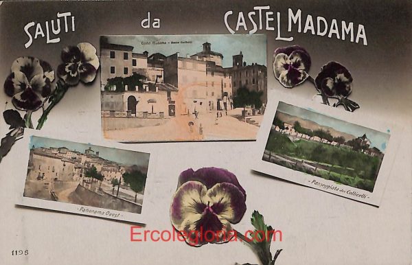 ad8148 - CARTOLINA D'EPOCA - Roma Provincia - Castel Madama