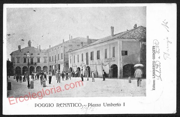 ae6209 - CARTOLINA D'EPOCA - Ferrara Provincia - Poggio Renatico