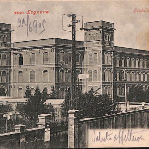 ac4189 - CARTOLINA D'EPOCA - Milano Provincia -  LEGNANO  1905