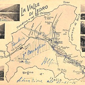 ab5595 - CARTOLINA  D'EPOCA - Trento Provincia : CENSURA