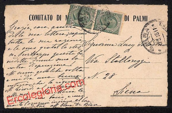 ah9616 - CARTOLINA D'EPOCA - Reggio Calabria Provincia - Palmi - immagine 2