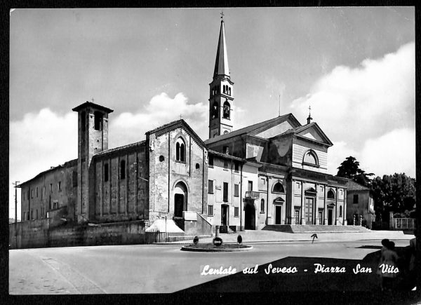 ac4193 - CARTOLINA D'EPOCA - Milano Provincia -  LENTATE