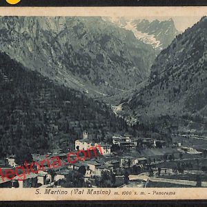 ai7175 - CARTOLINA D' EPOCA - Sondrio Provincia - San Martino - Val Masino