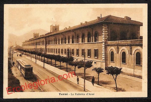 ai7632 - CARTOLINA D' EPOCA - Terni Città - Fabbrica d' Armi