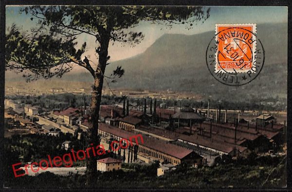 ai7633 - CARTOLINA D' EPOCA - Terni Città - Panorama delle Acciaierie