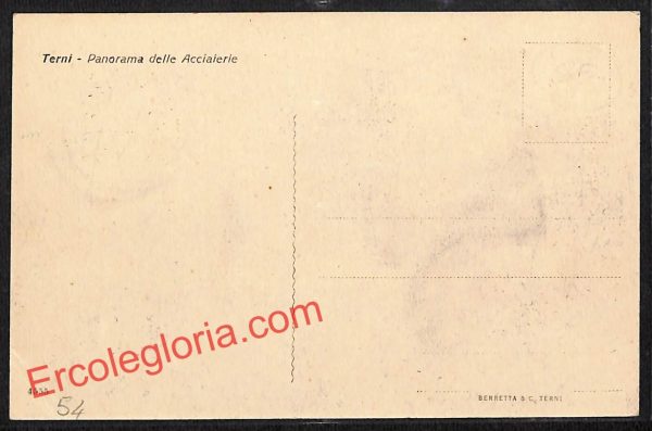 ai7633 - CARTOLINA D' EPOCA - Terni Città - Panorama delle Acciaierie - immagine 2