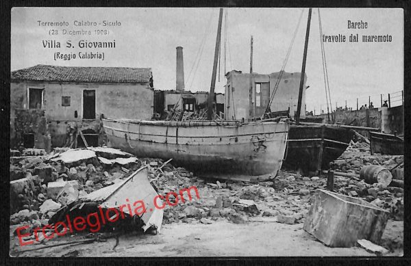 ah9649 - CARTOLINA D'EPOCA - Reggio Calabria Provincia - Villa San Giovanni