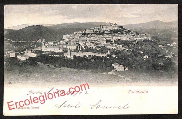 ai7657 - CARTOLINA D' EPOCA - Terni Provincia - Amelia