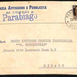 ac4243 - CARTOLINA D'EPOCA - Milano Provincia -  PARABIAGO