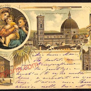 ae7394 - CARTOLINA D'EPOCA - Firenze Città - La Cattedrale  1898
