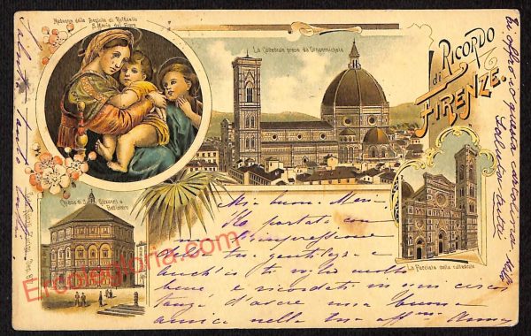 ae7394 - CARTOLINA D'EPOCA - Firenze Città - La Cattedrale  1898