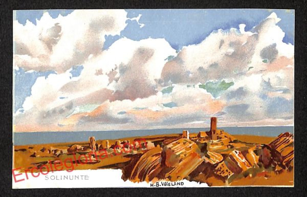 ai6629 - CARTOLINA D' EPOCA - Siragusa Città - Panorama