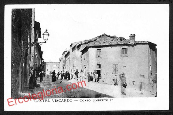 ai7667 - CARTOLINA D' EPOCA - Terni Provincia - Castel Viscardo