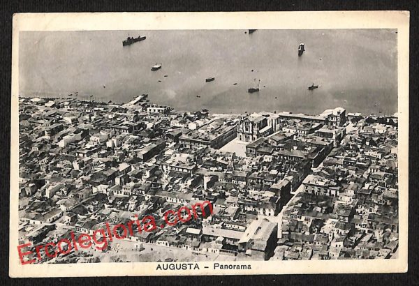 ai6647 - CARTOLINA D' EPOCA - Siragusa Provincia - Augusta