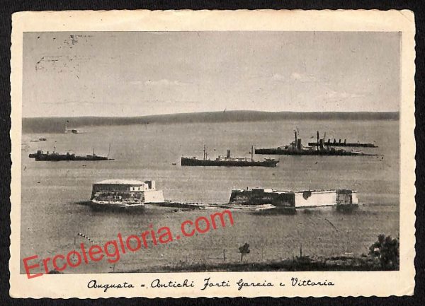 ai6650 - CARTOLINA D' EPOCA - Siragusa Provincia - Augusta
