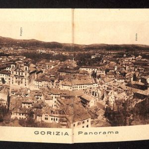 ag1810 - CARTOLINA D'EPOCA - Gorizia Città - Panorama