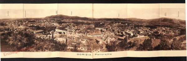 ag1810 - CARTOLINA D'EPOCA - Gorizia Città - Panorama