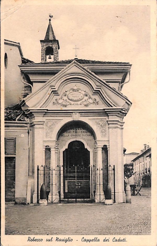 ac4260 - CARTOLINA D'EPOCA - Milano Provincia -  ROBECCO  1946