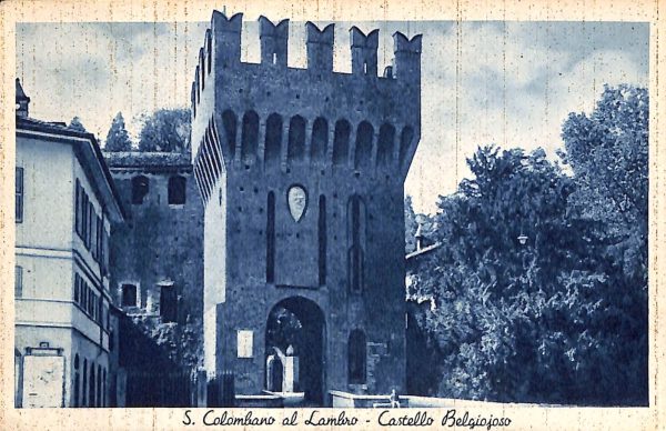 ac4275 - CARTOLINA D'EPOCA - Milano Provincia - SAN COLOMBANO AL LAMBRO