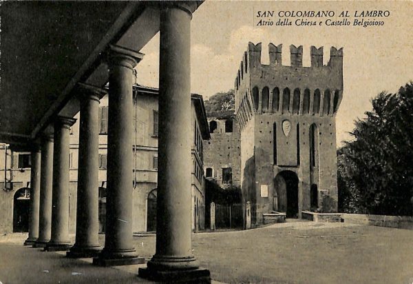 ac4276 - CARTOLINA D'EPOCA - Milano Provincia - SAN COLOMBANO AL LAMBRO