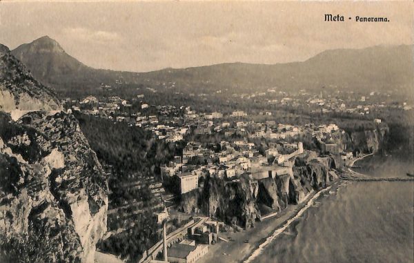 ab8349 - CARTOLINA  D'EPOCA - Napoli  Provincia  - META