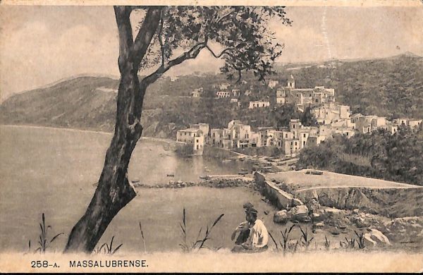 ab8357 - CARTOLINA  D'EPOCA - Napoli  Provincia  - MASSALUBRENSE