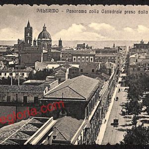 ah4640 - CARTOLINA D'EPOCA - Palermo Città - Panorama
