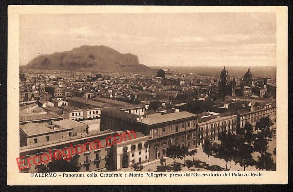 ah4641 - CARTOLINA D'EPOCA - Palermo Città - Panorama