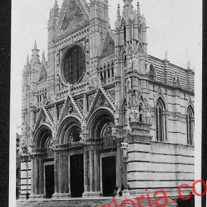 ai5384 - CARTOLINA D'EPOCA - Siena Città - Facciata della Cattedrale