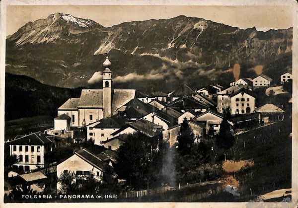 ab5658 - CARTOLINA  D'EPOCA - Trento Provincia :  FOLGARIA 1938