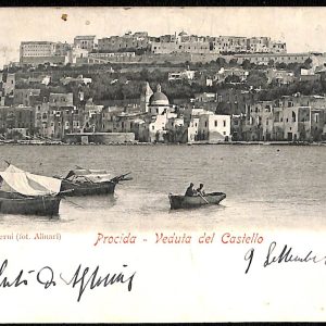 ab8411 - CARTOLINA  D'EPOCA - Napoli  Provincia  - PROCIDA  1904