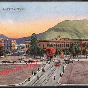 ah4670 - CARTOLINA D'EPOCA - Palermo Città - Stazione Centrale