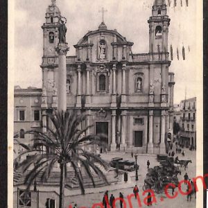 ah4671 - CARTOLINA D'EPOCA - Palermo Città - Chiesa San Domenico