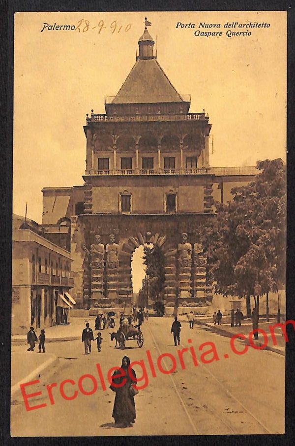 ah4677 - CARTOLINA D'EPOCA - Palermo Città - Gaspare Quercio