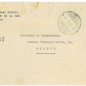 P 1159 - ITALIA REPUBBLICA  , 1950 , RADIODIFFUSIONE L.55 ISOLATO SU BUSTA