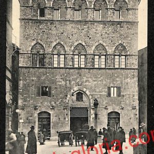 ai5399 - CARTOLINA D'EPOCA - Siena Città - Palazzo Tolomei