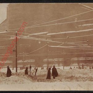 ae2513 - CARTOLINA  D'EPOCA - Bologna Città - Vera foto - Bologna sotto la neve