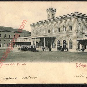 ae2516 - CARTOLINA  D'EPOCA - Bologna Città - Stazione della Ferroviaria